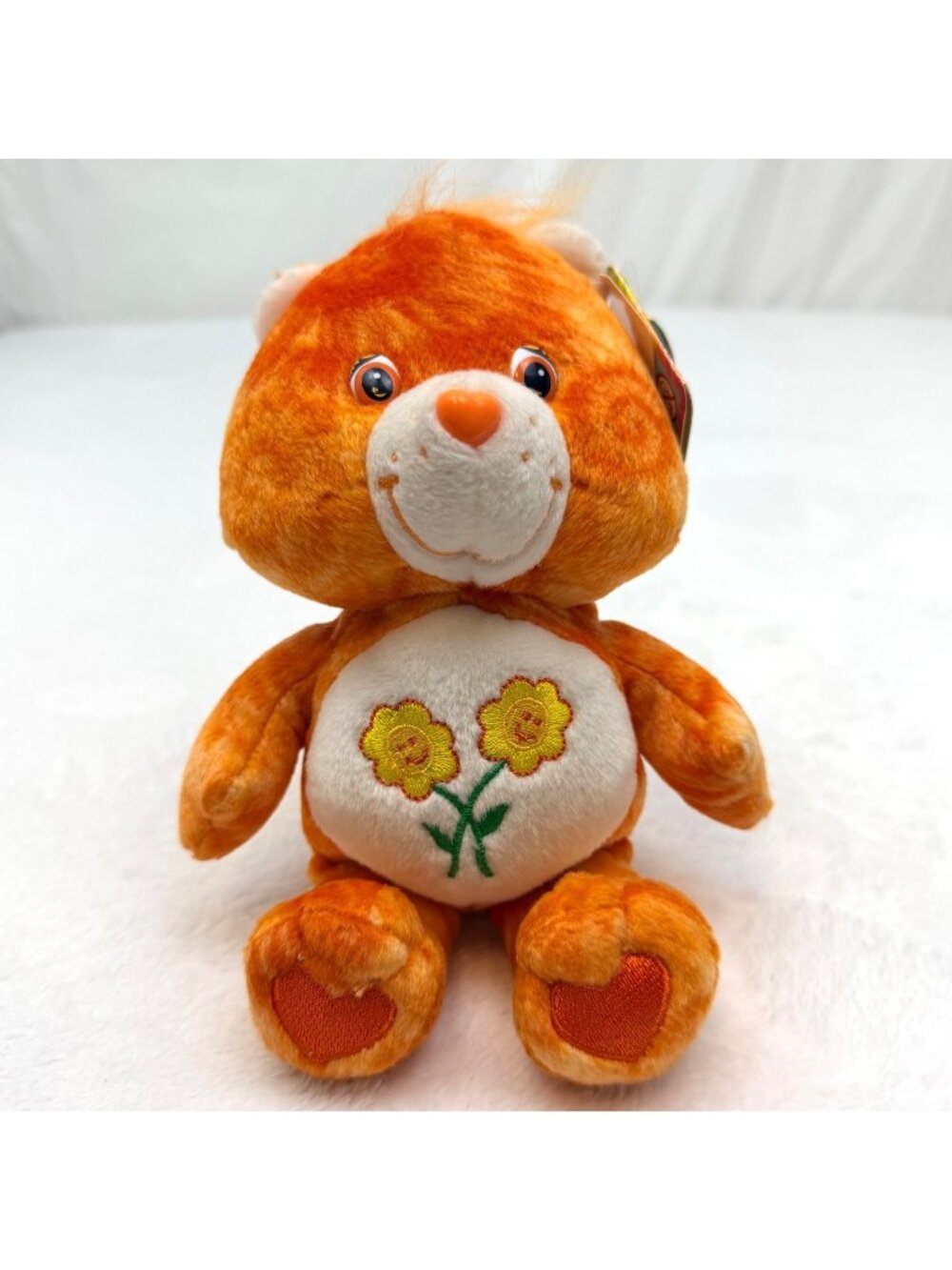 Care Bears 9" Orange Friend Tye Die Special Edition S1 Bean Bag Plush Toy 2003